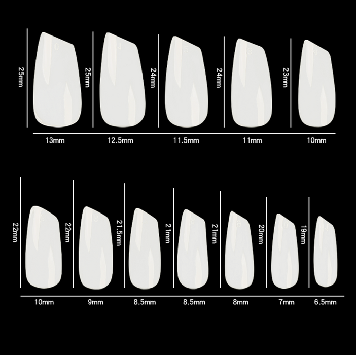 22 Natural Slanted