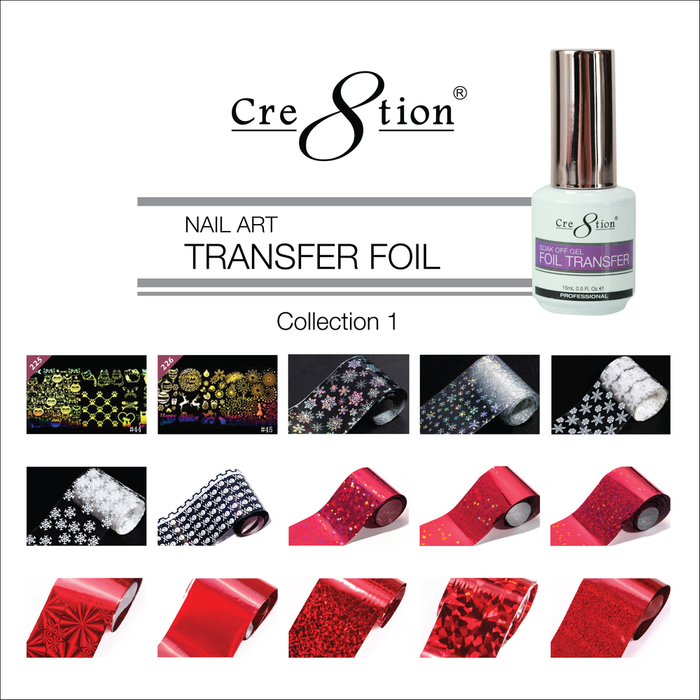 Cre8tion Transfer Foil - Collection 1