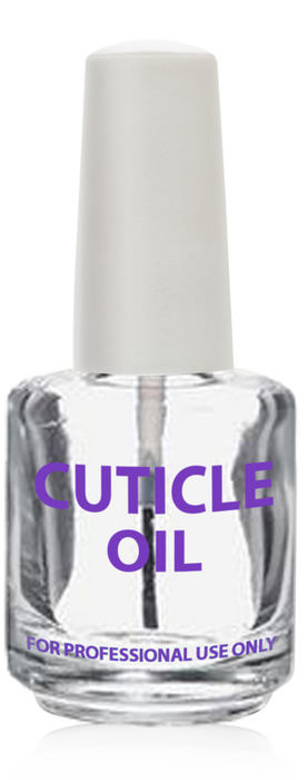 Empty Glass Bottle - Cuticle Oil