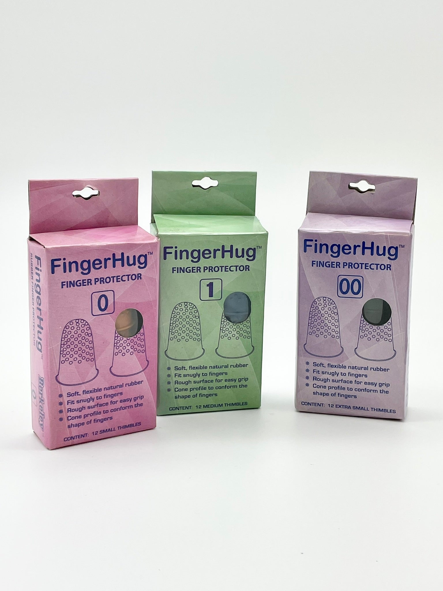 FingerHug Finger Protector Rubber Thimbles - Large – Global Beauty