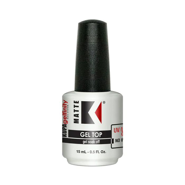KUPA GEL TOPCOAT MATTE (0.5OZ)