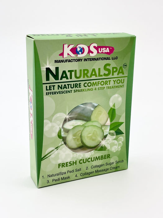 KDS - DELUXE SPA PEDICURE 4-IN-1 - Fresh Cucumber