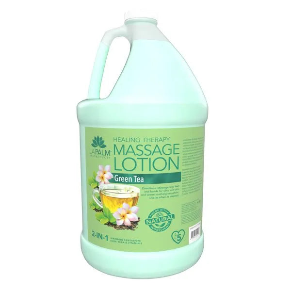 La Palm Healing Therapy Massage Lotion - Green Tea