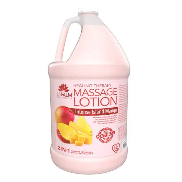 La Palm Healing Therapy Massage Lotion - Intense Island Mango