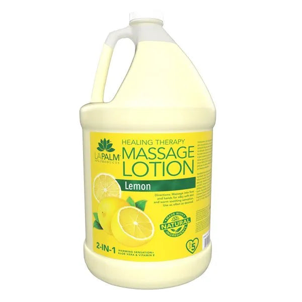 La Palm Healing Therapy Massage Lotion - Lemon