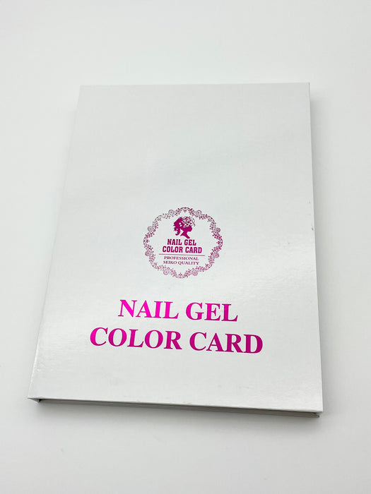 Nail Gel Color Card