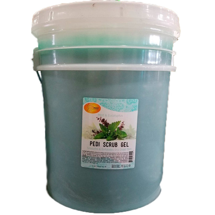 Pedi Scrub Gel Mint (Bucket)