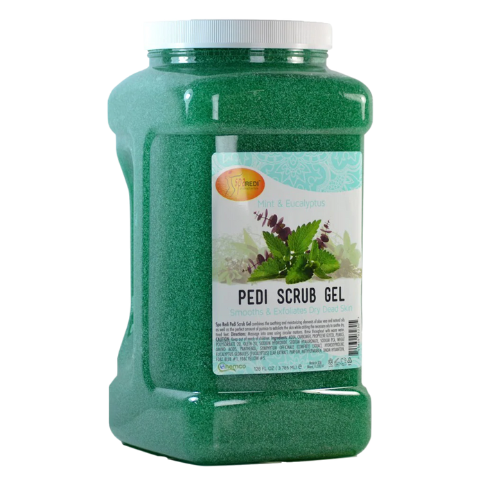 Pedi Scrub Gel Mint (Gallon)