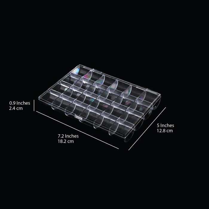 Transparent Box 24 Grids